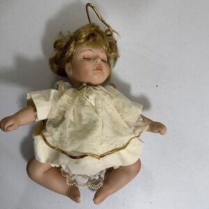 Hamilton Collection Mavis "Now I Lay Me Down To Sleep" Angel Doll 1997 Porcelain